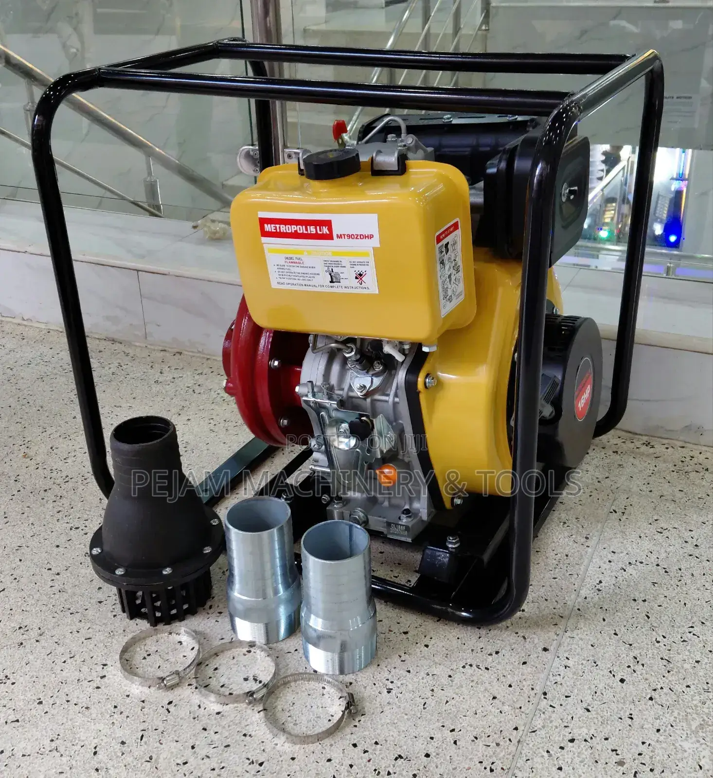 Metropolis Uk Mt90zdhp 3' 16hp Diesel High-Pressure Waterpump 100metrs