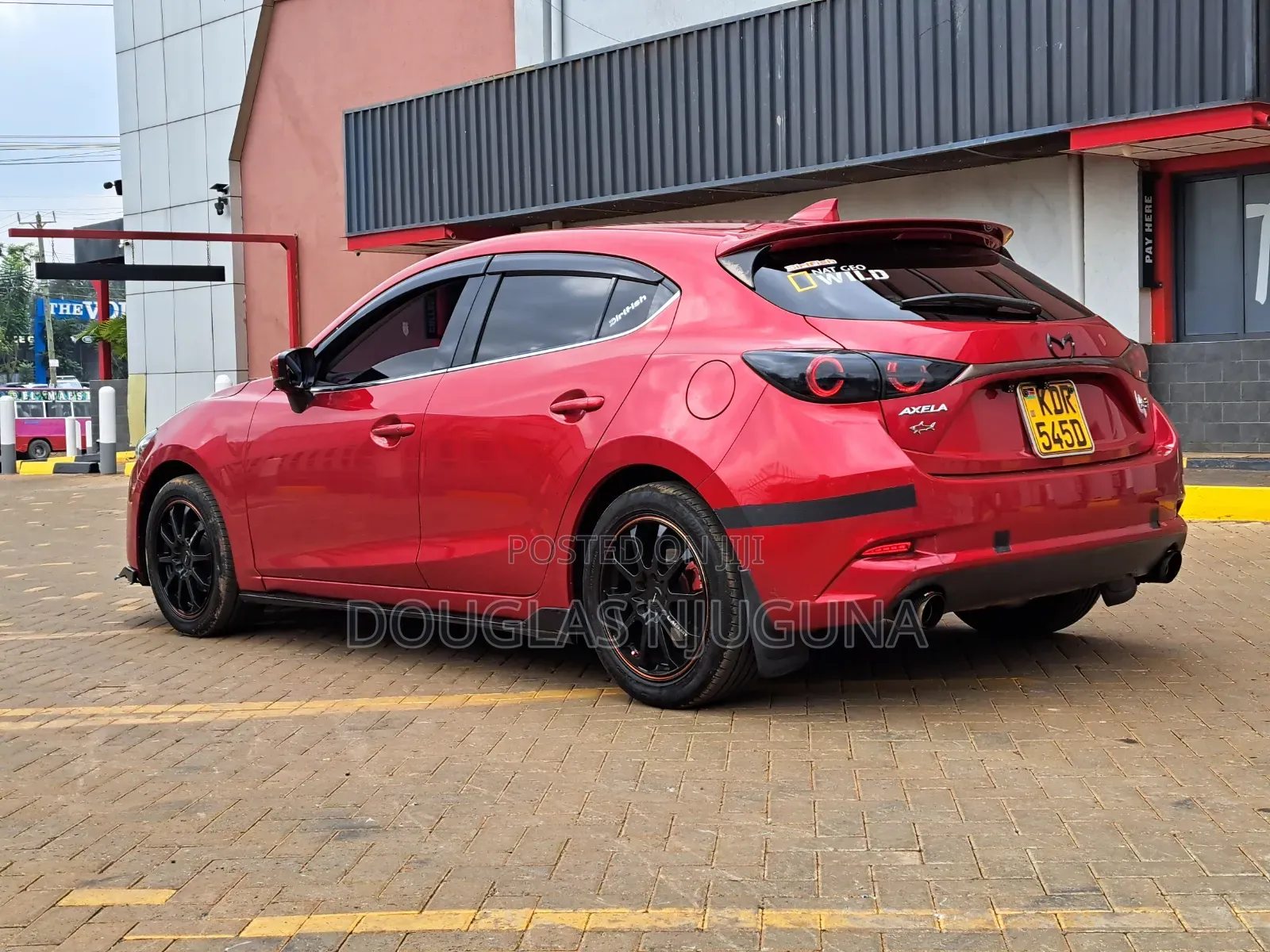 Mazda Axela 2017 Red