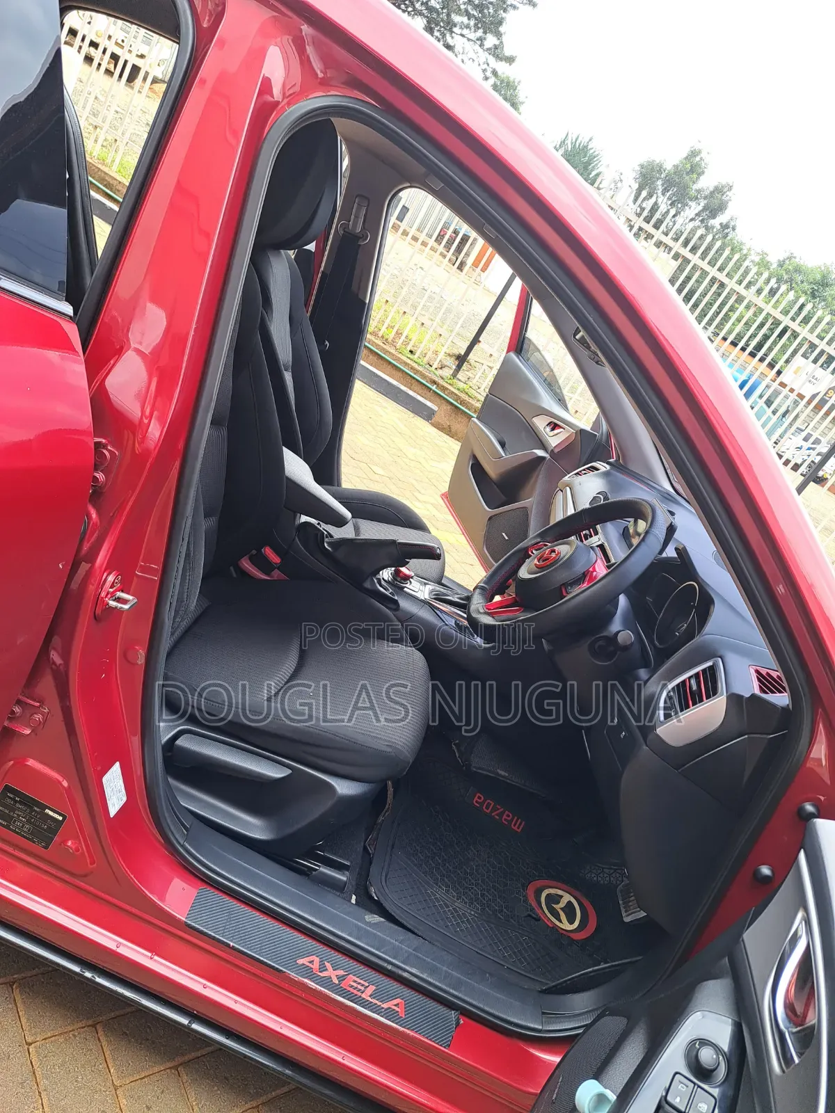 Mazda Axela 2017 Red