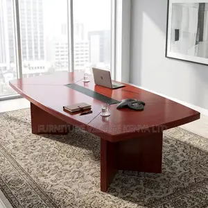 3000mm Mahogany Meeting Executive Table