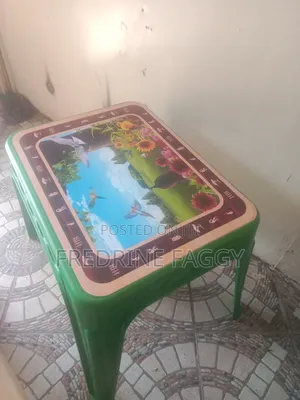 Plastic Tables and Stools