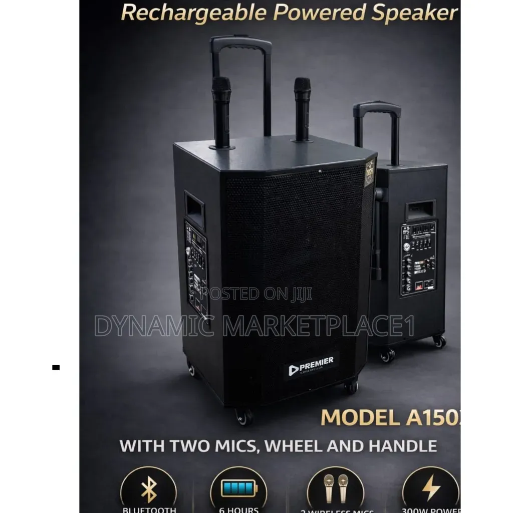 Rechargeable Powered Speaker