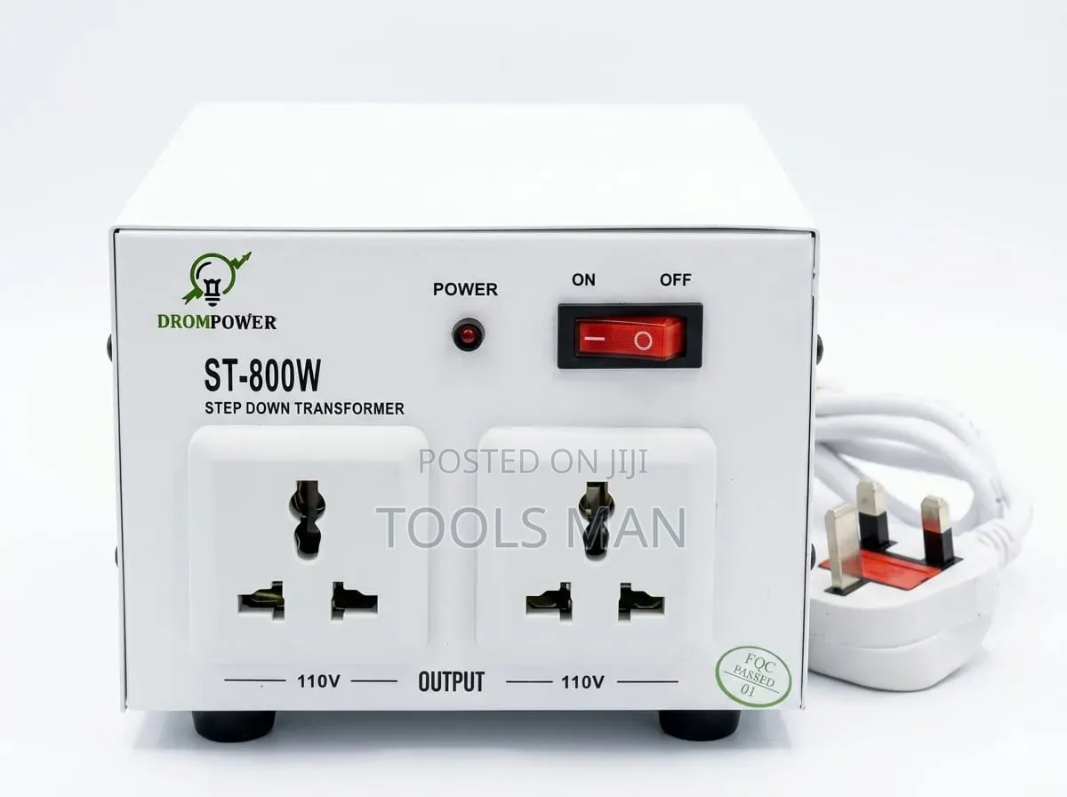 Drompower 800w Step Down Transformer - 240v To 110v Converter.