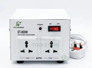 Drompower 800w Step Down Transformer - 240v To 110v Converter.