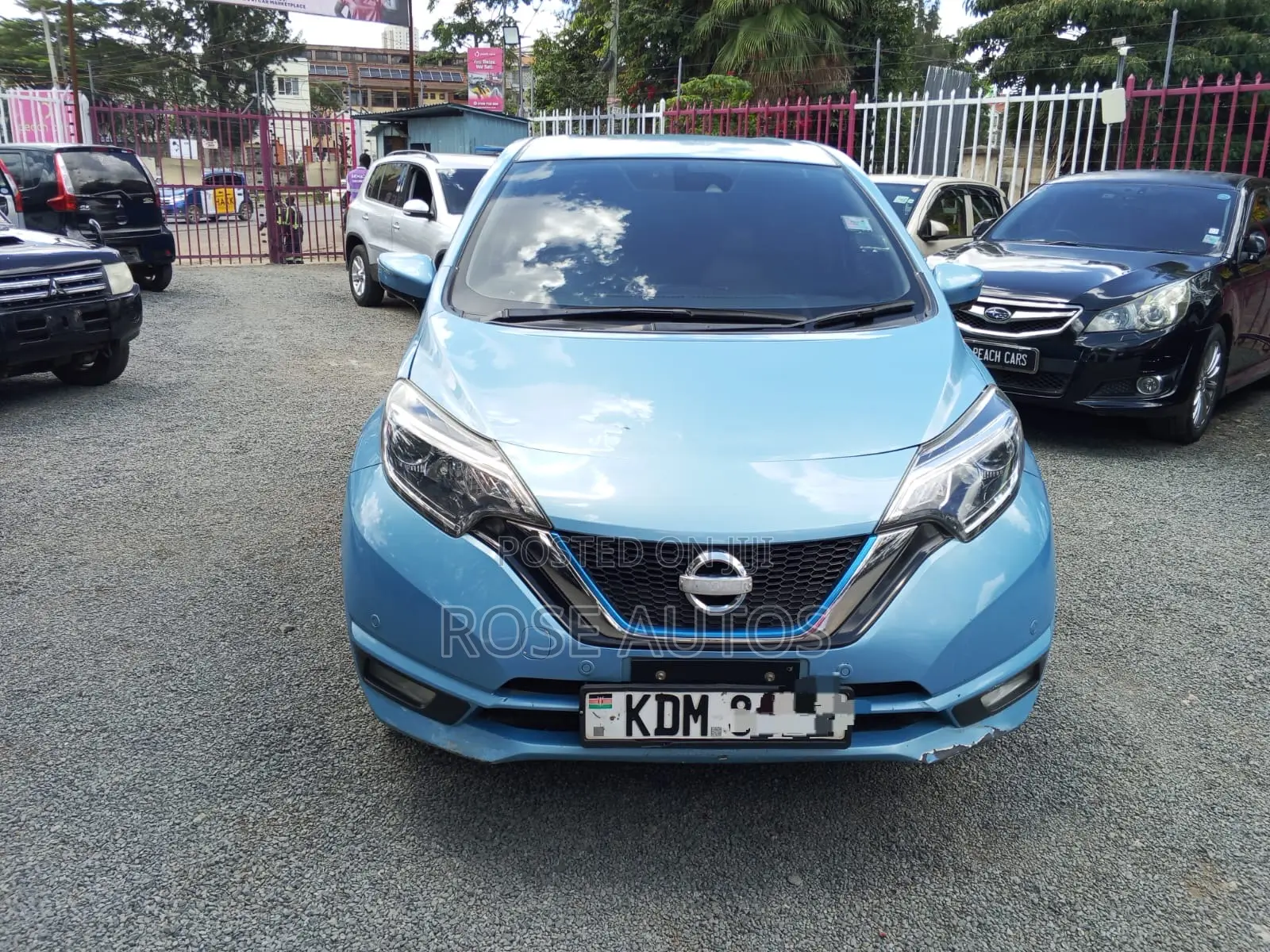 Nissan Note 2017 Blue