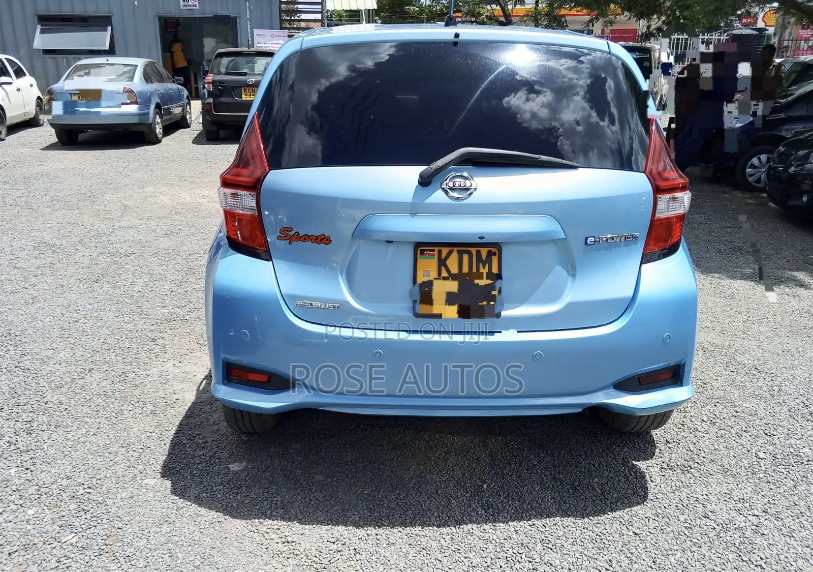 Nissan Note 2017 Blue