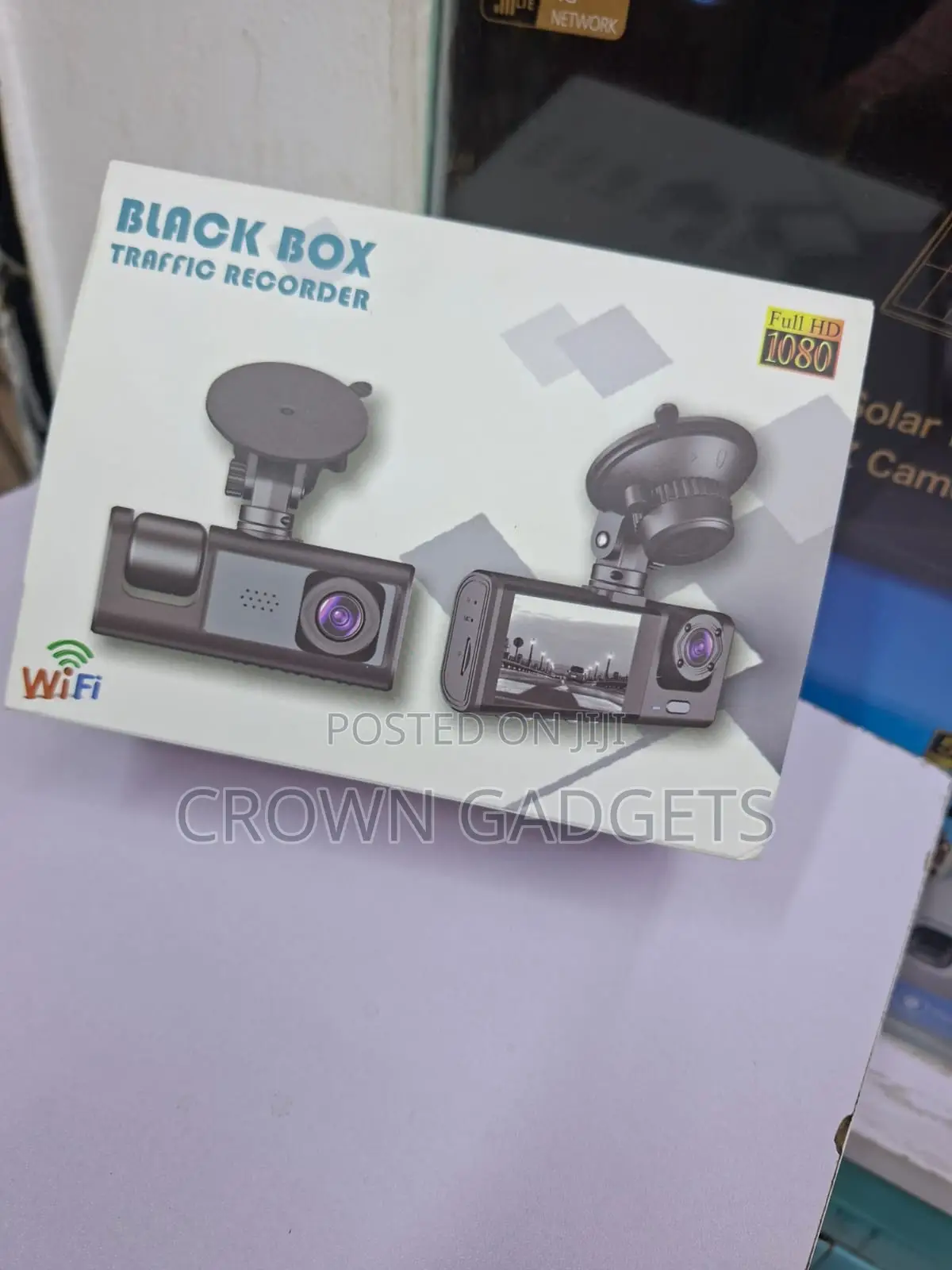 Black Box C309 Full Hd Dash Cam Front Rear Camera Kit