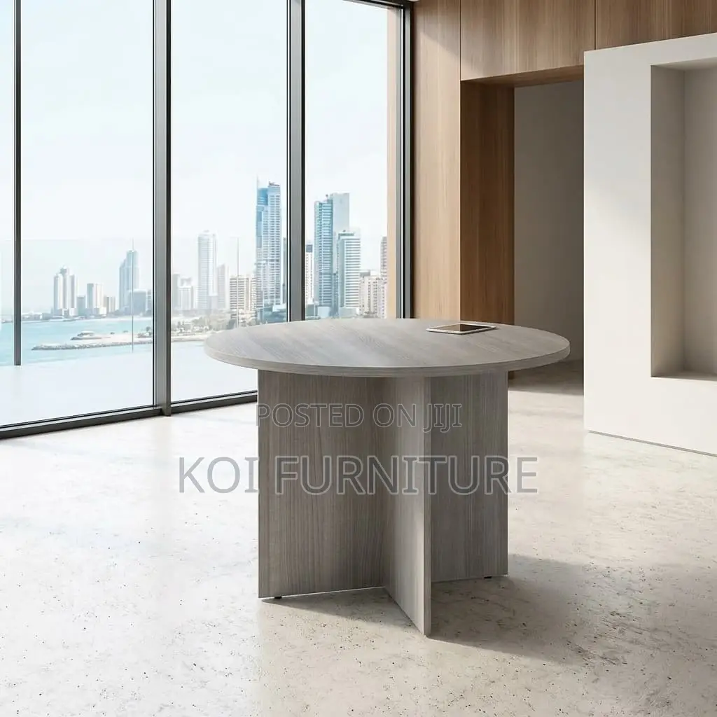 Office Table : 42-Inch Round Conference Table