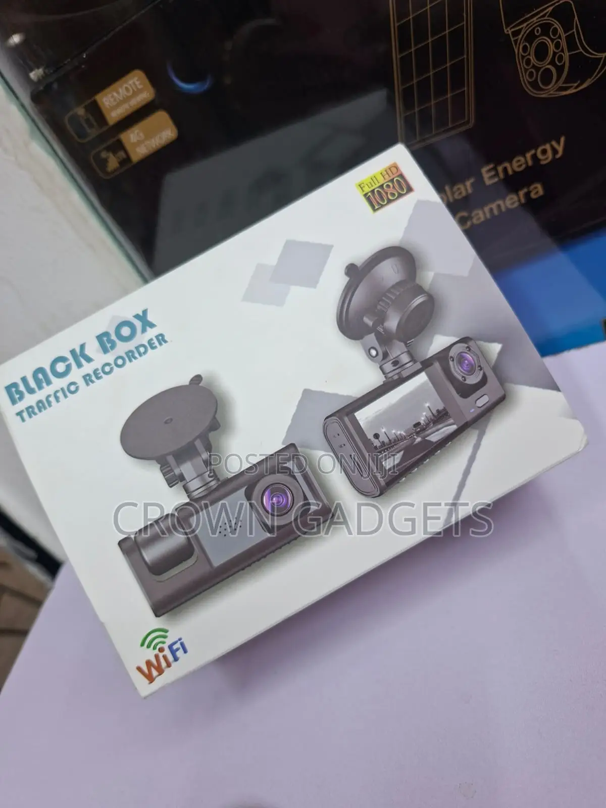 Black Box C309 Full Hd Dash Cam Front Rear Camera Kit