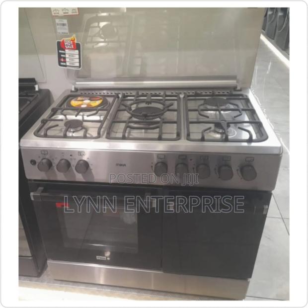 Mika 60 ×90cm Standing Cooker With Rapid Hotplate - main view