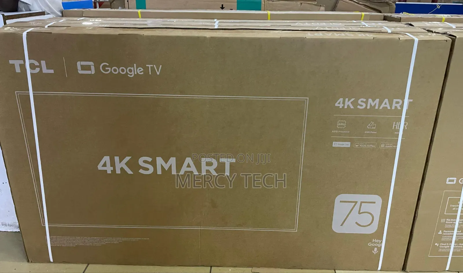 TCL 75" Smart Google Tv