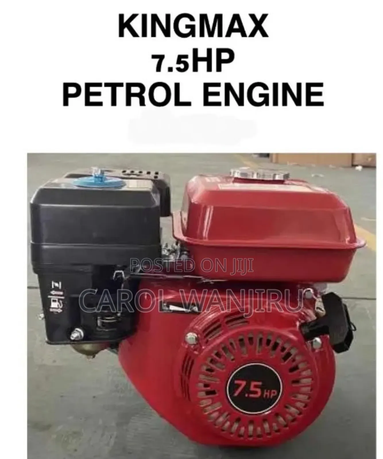 Kingmax 7.5hp Petrol Engine /7.5hp Kingmax Petrol Engine