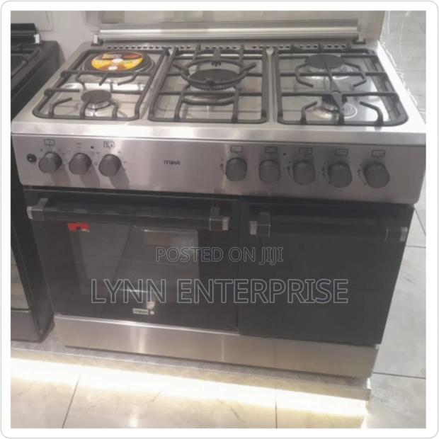 *Mika Standing Cooker,90cmx60cm, 4 Gas Pool Jet Model: Mst9041weg6hi