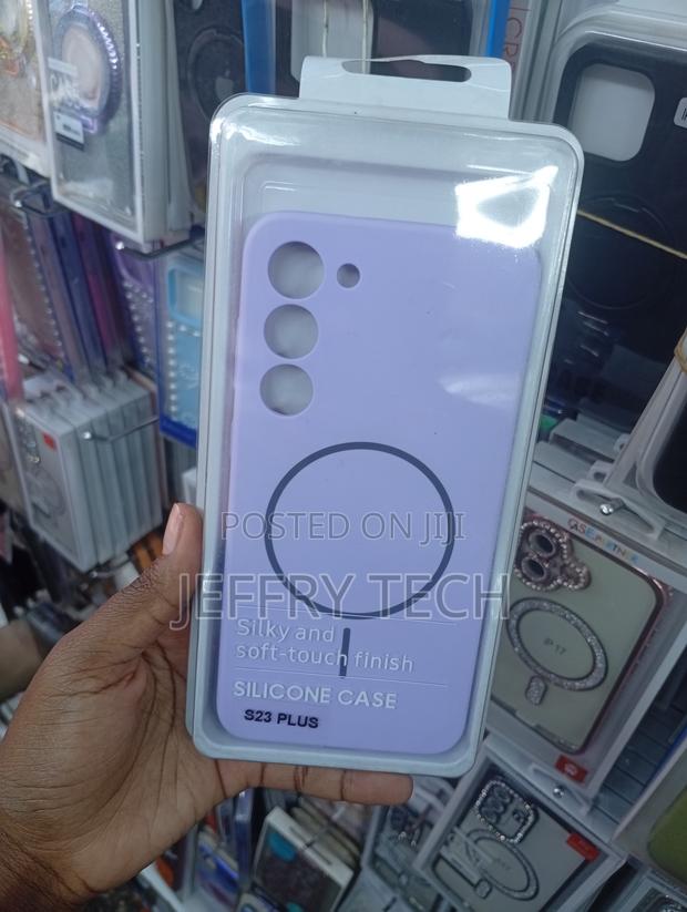 Silicone Phone Case Designed for the Samsung Galaxy S23 Plus In