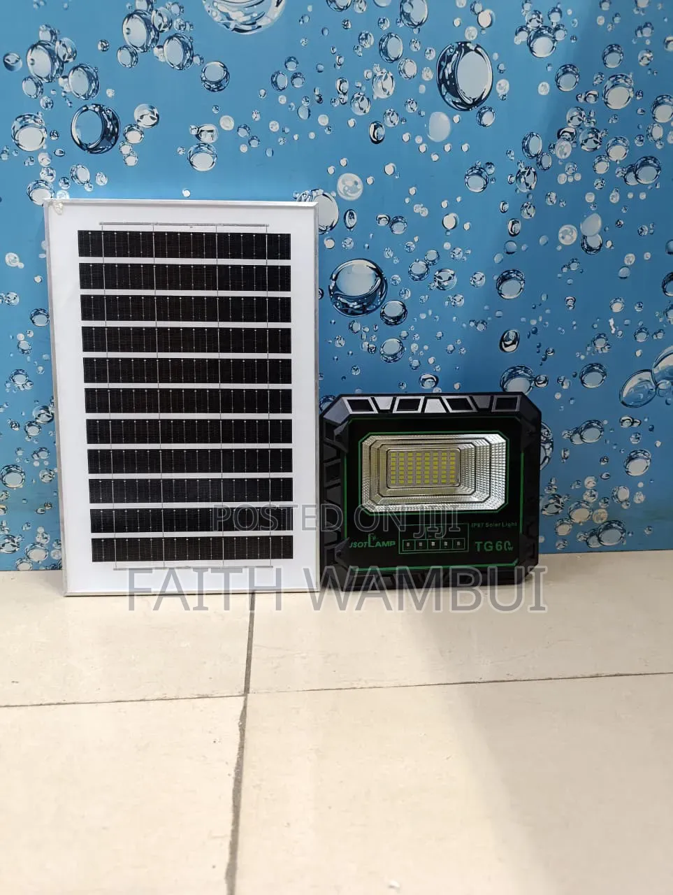 Affordable 60 Watts Tg Solar Floodlight