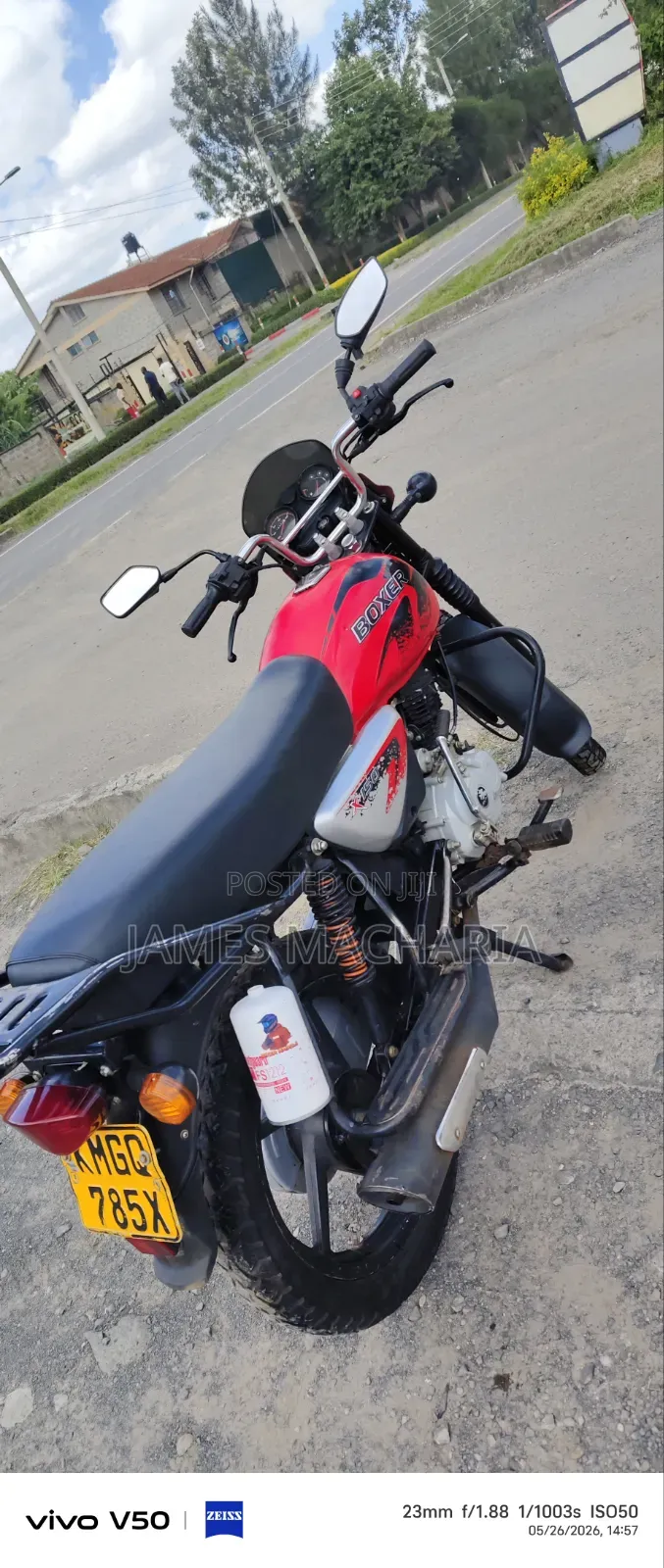 Bajaj Boxer 150 UG 2025 Red