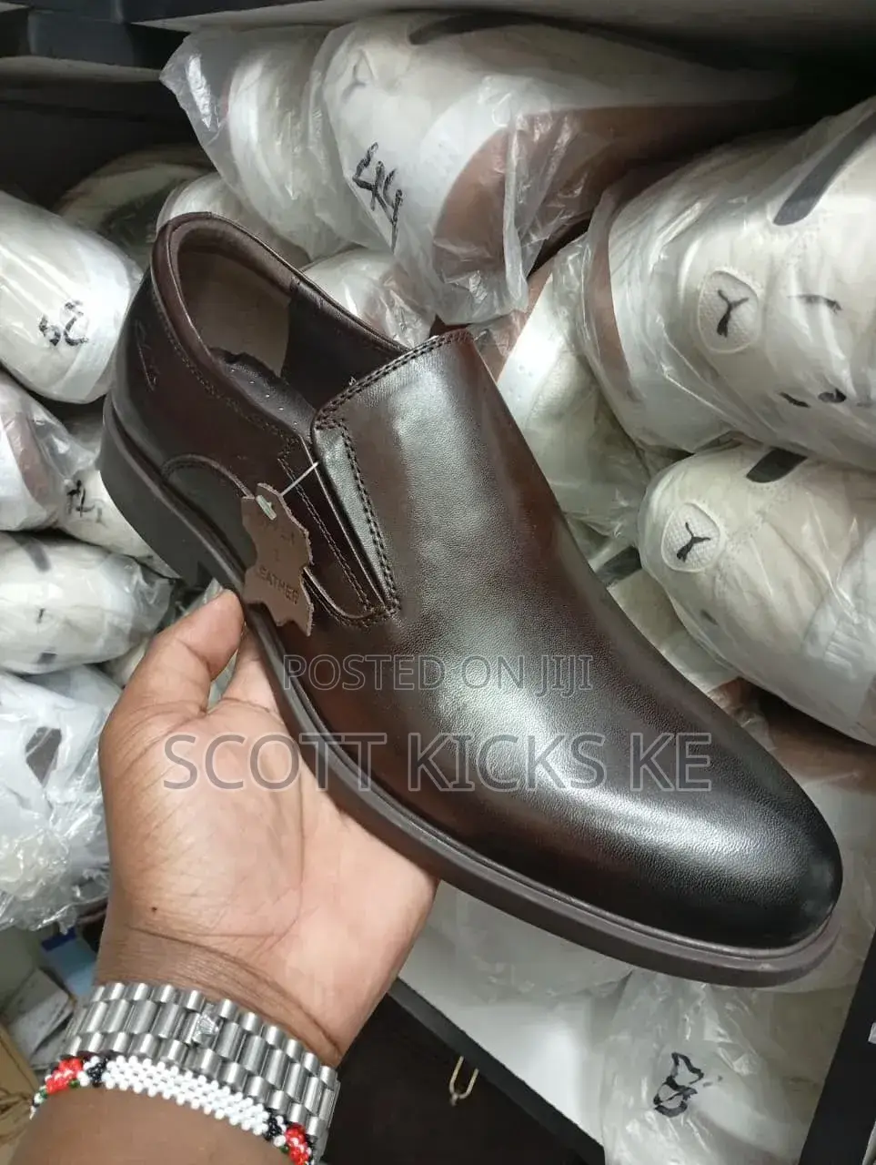 Clarks Leather Men Officials