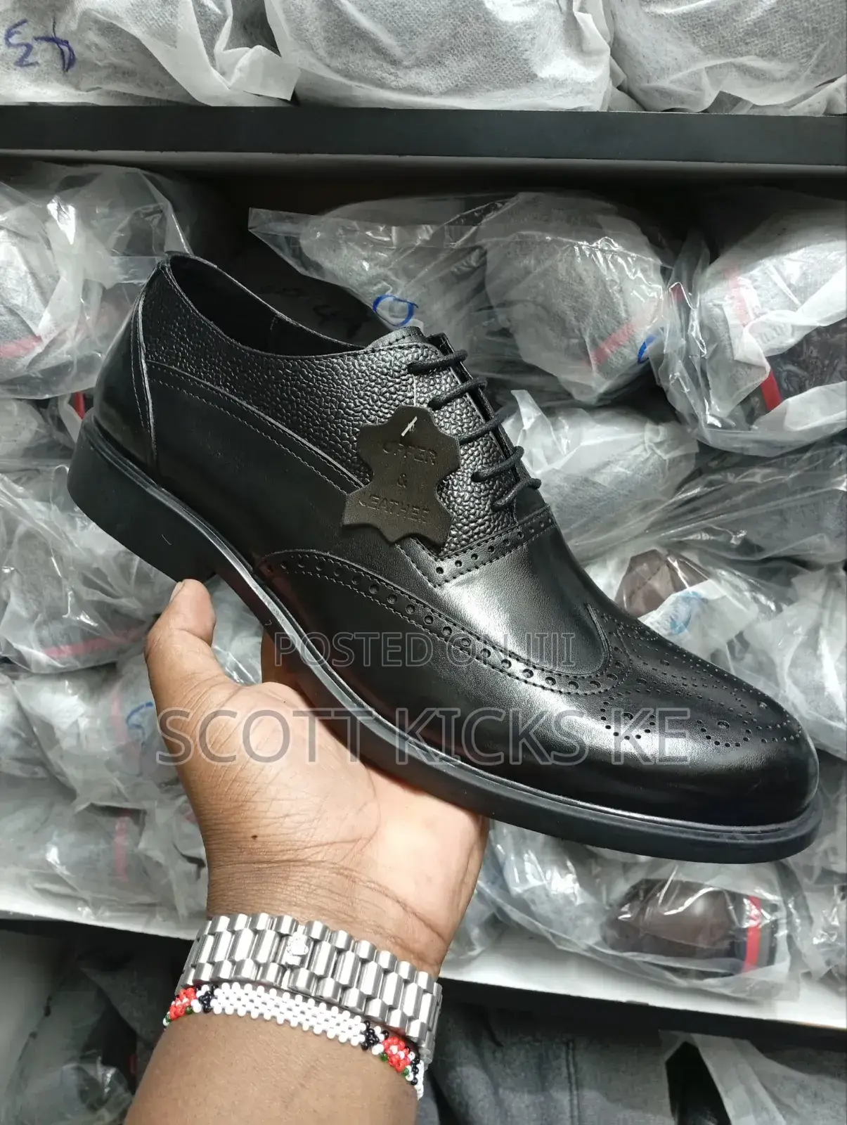 Clarks Leather Men Officials
