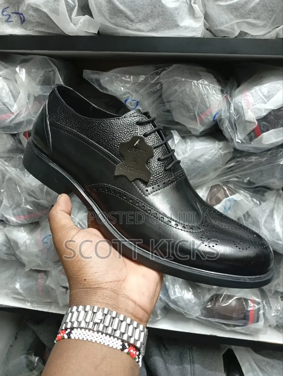 Clarks Leather Men Officials
