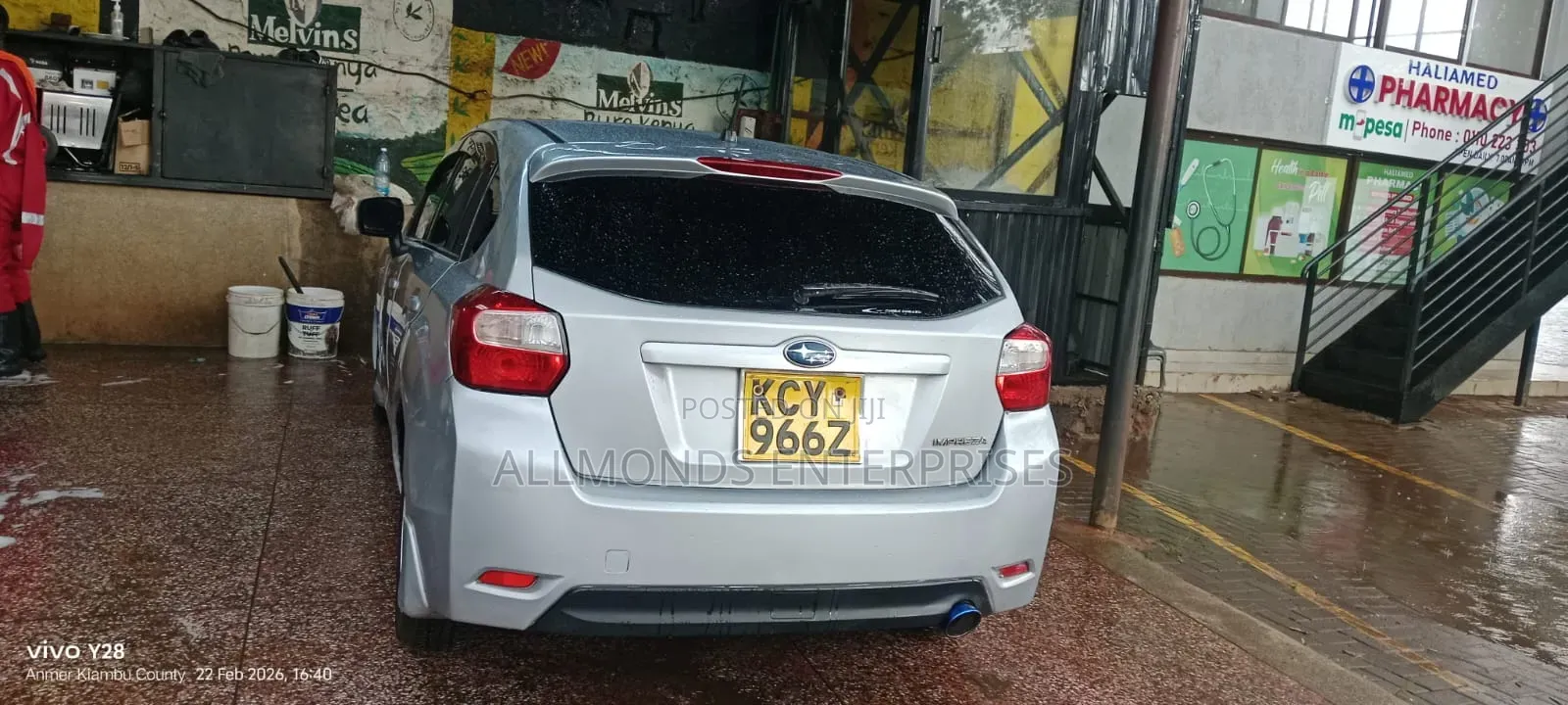 Subaru Impreza 2013 Silver
