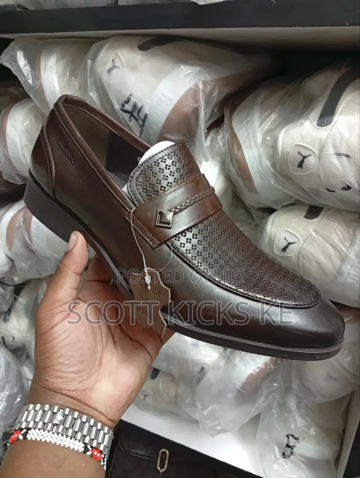 Clarks Leather Men Officials