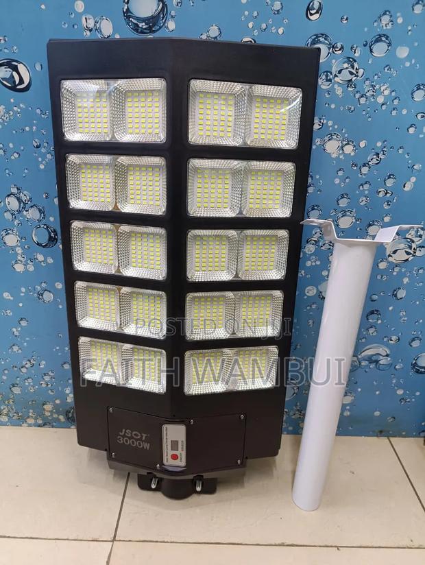 3000 Watts Solar Street Lights With Pole