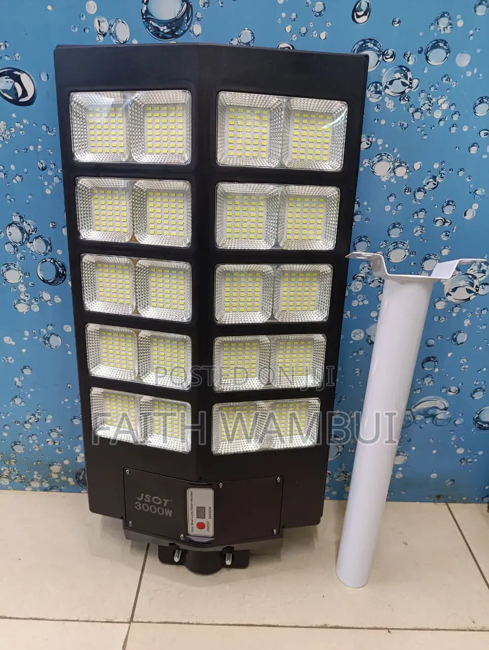 3000 Watts Solar Street Lights With Pole