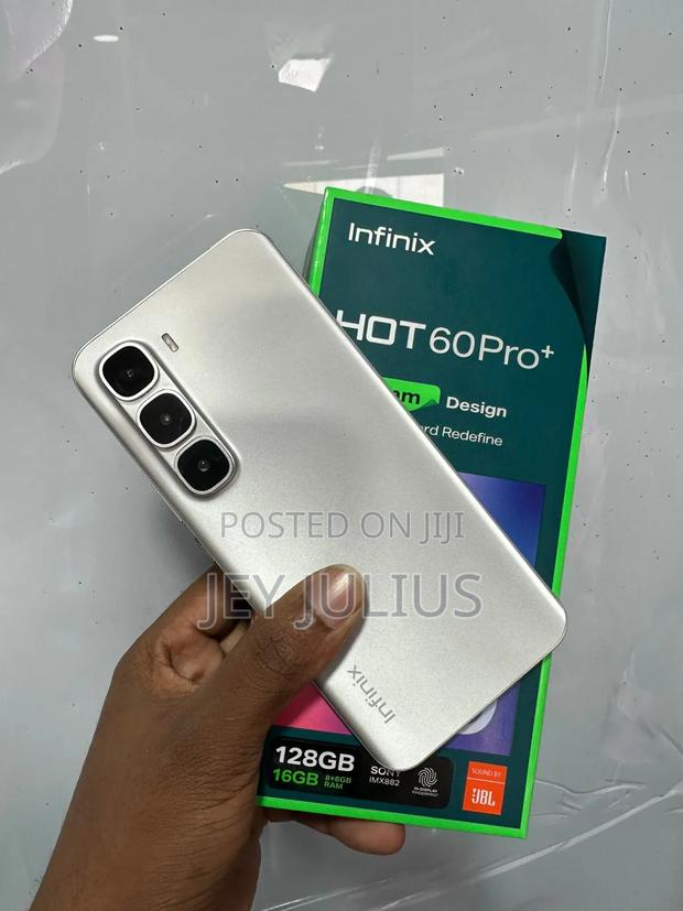 Infinix Hot 60 Pro+ 128 GB Silver