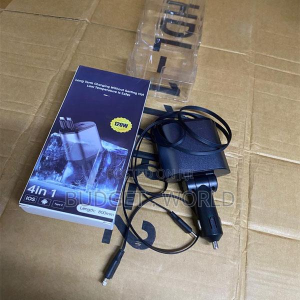 C1 Fast Charging 4-in-1 Car Phone Adapter for Travel and Everyday Use