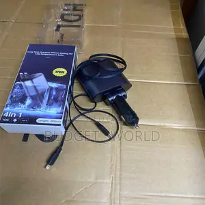 C1 Smart 4-in-1 Car Charger With Multi-Port Charging Technology