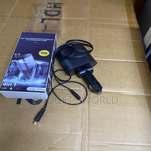 C1 Smart 4-in-1 Car Charger With Multi-Port Charging Technology