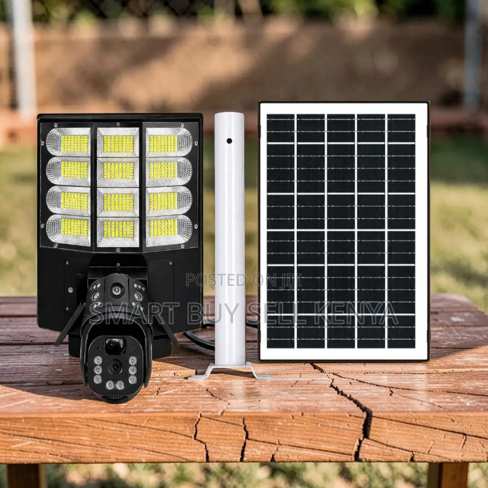 4g Dustproof Housing Solar Camera With Security Led Solar Street Light