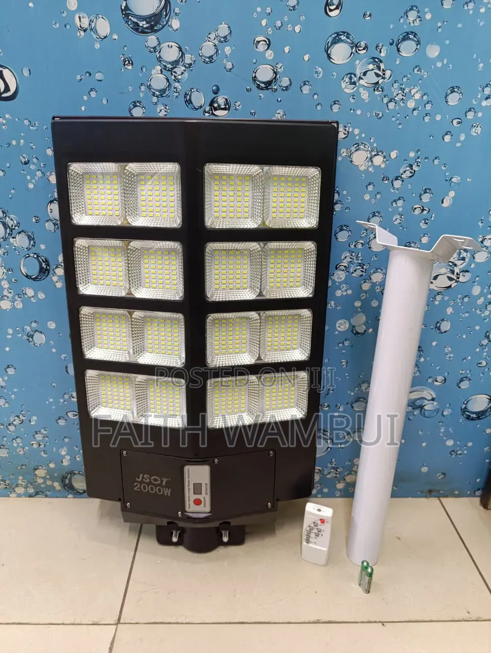 2000 Watts Jsot Solar Street Lights With Pole