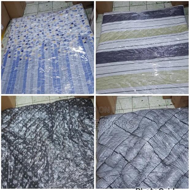 Elegant Quilted Bed Topper - main view