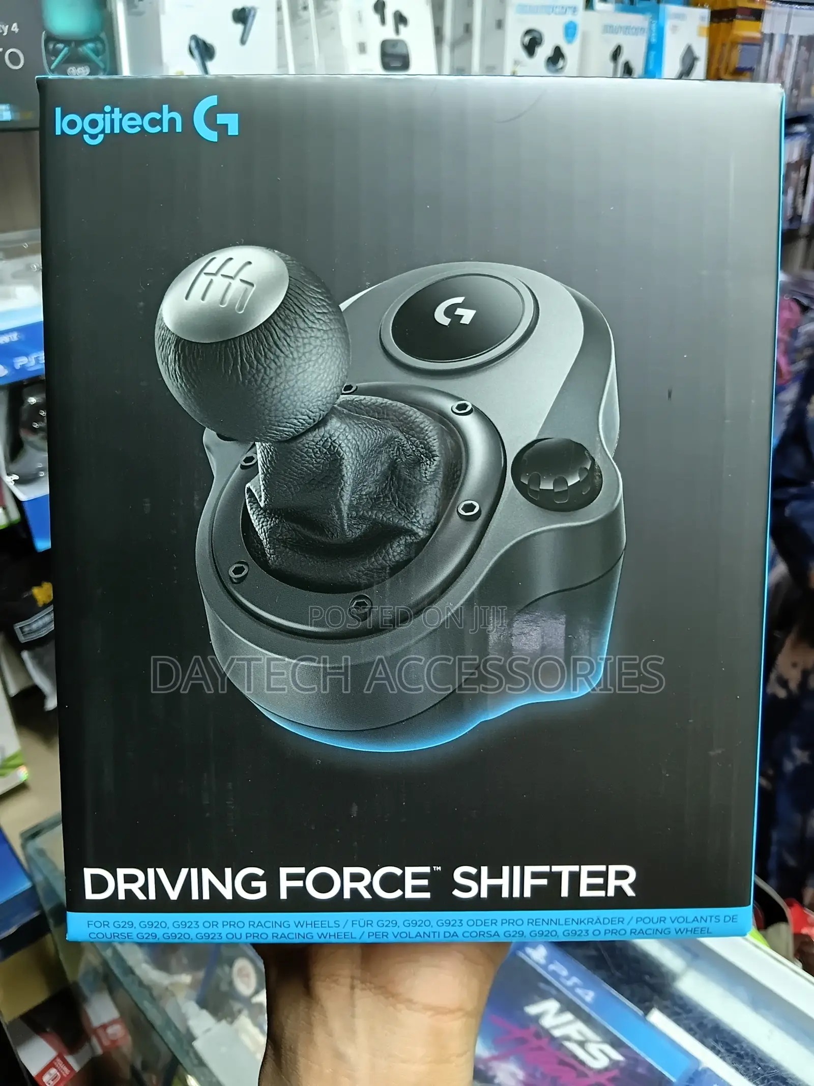 Logitech G Driving Force Shifter For G923, G29, And G920 Racing Wheels