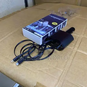 C1 Smart Car Phone Charger 4-in-1 With High-Speed Charging Technology