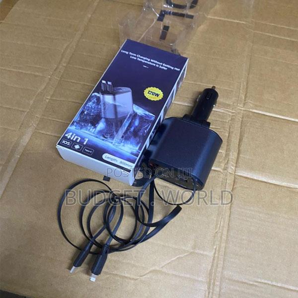 C1 Universal 4-in-1 Mobile Car Charger for Smartphones and Accessories