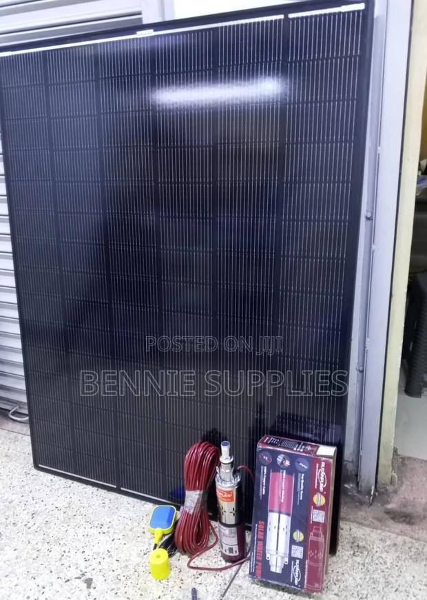 Complete Solar Water Pump/ Rutan Water Pump+ 250watts Solar Panel - main view
