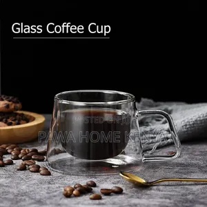 1pc Double Wall Crystal Acrylic Cup / Mug