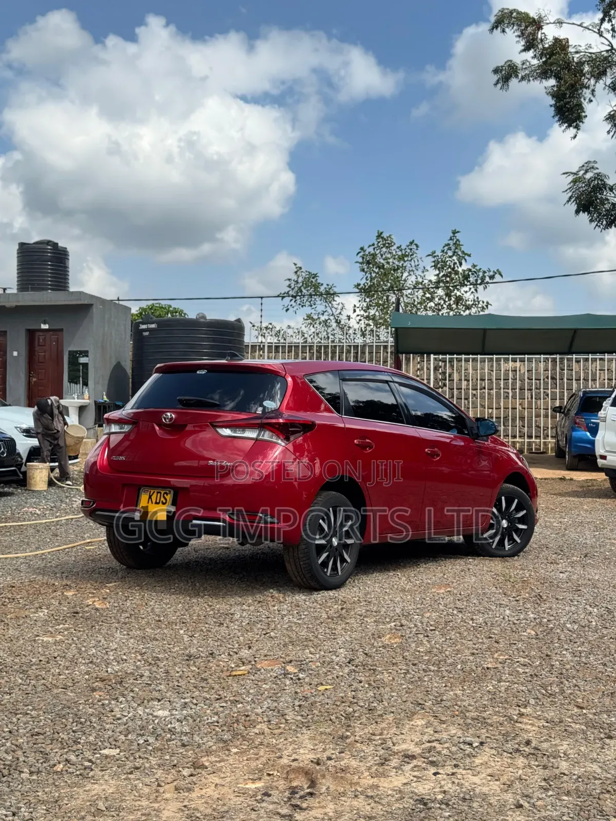 Toyota Auris 2017 Red