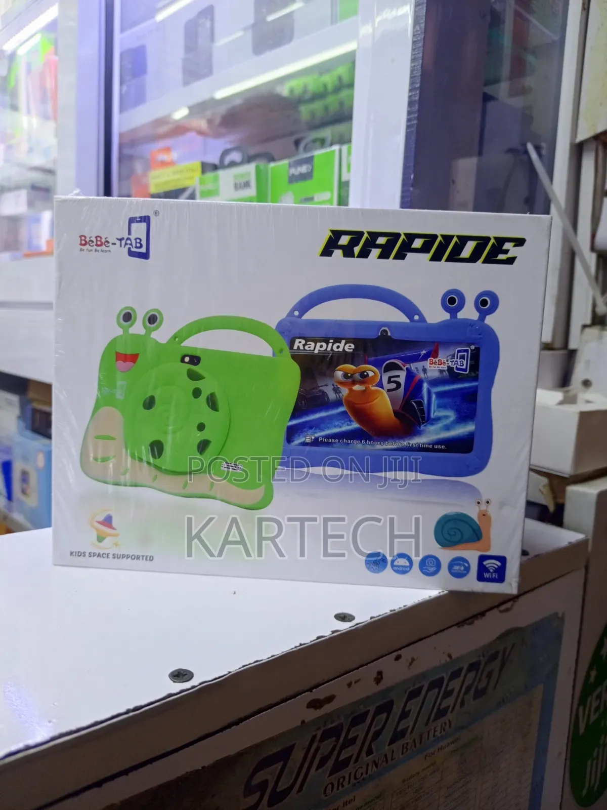 Bébé-Tab 6/256 Gb Rapide Kids Learning Tablet Wifi Only