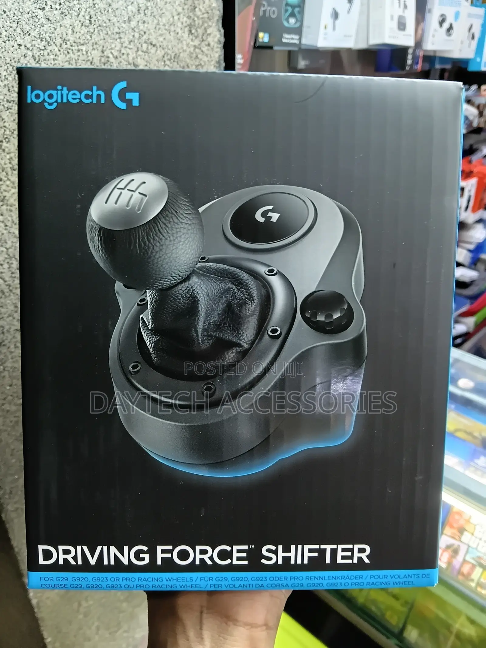 Logitech G Driving Force Shifter for G29/G920 Racing Wheel - Black