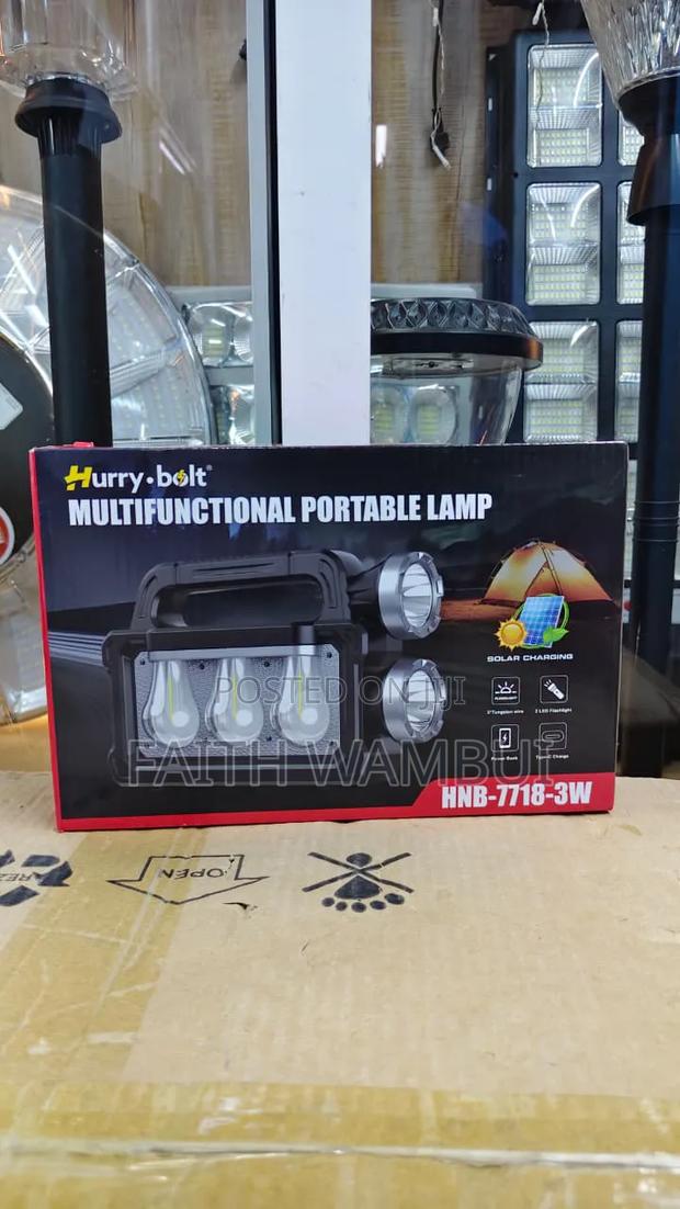 Hurry Bolt Multifunction Portable Lamp