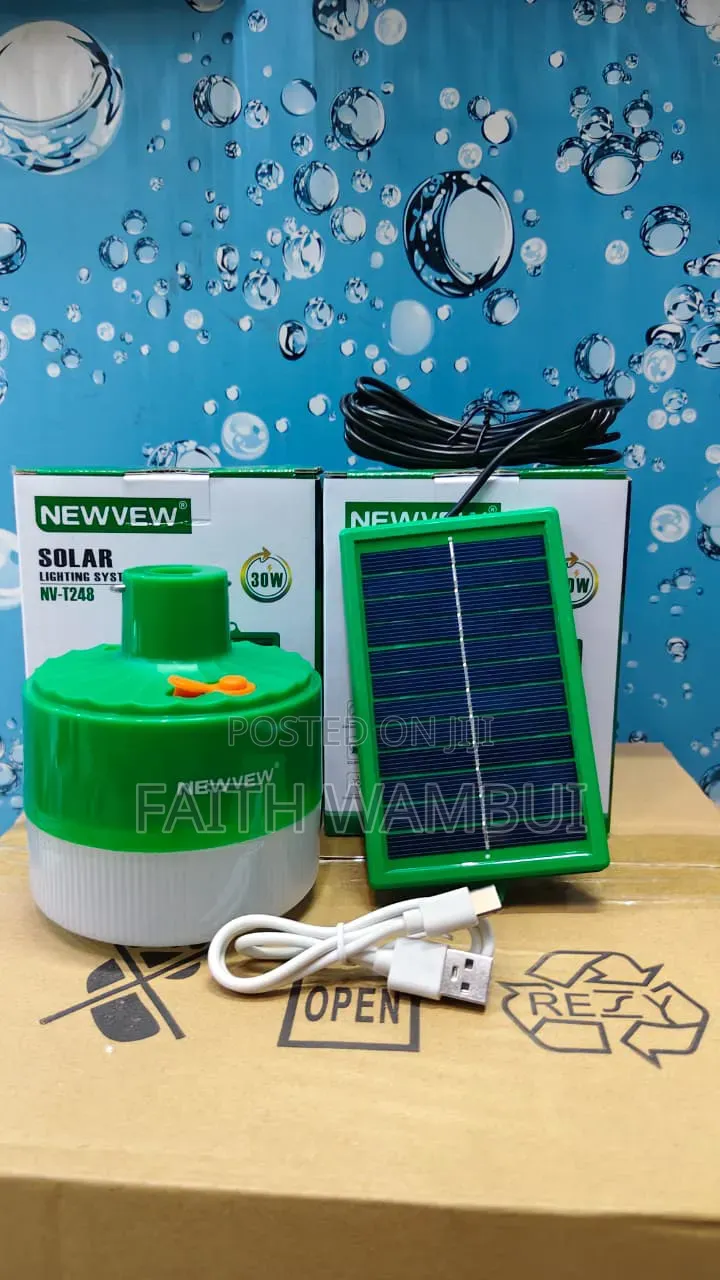 New Arrival Solar Rechargeable Lamp