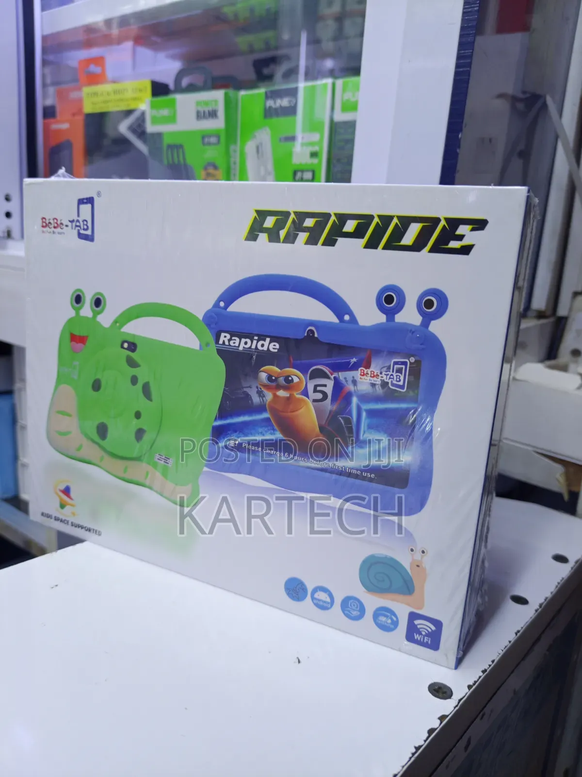 Bébé-Tab Rapide Educational Android Tablet Wi-Fi Only 6/256gb 7"