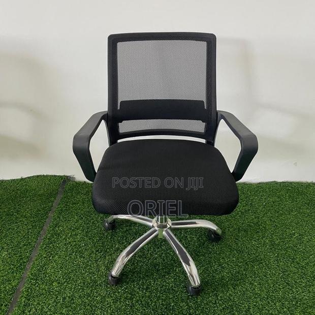 Office Chair : Office Mid-Back Ergonomic Chair - thumbnail 2