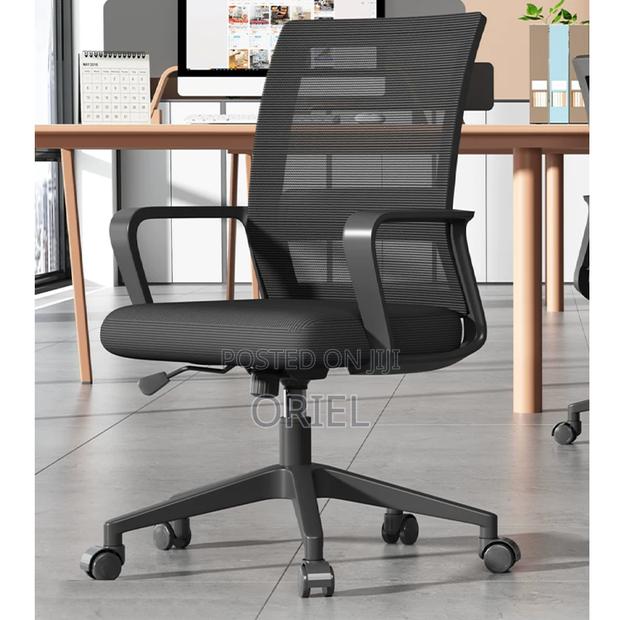 Office Chair : Office Mid-Back Ergonomic Chair - thumbnail 3