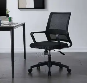 Office Chair : Office Mid-Back Ergonomic Chair