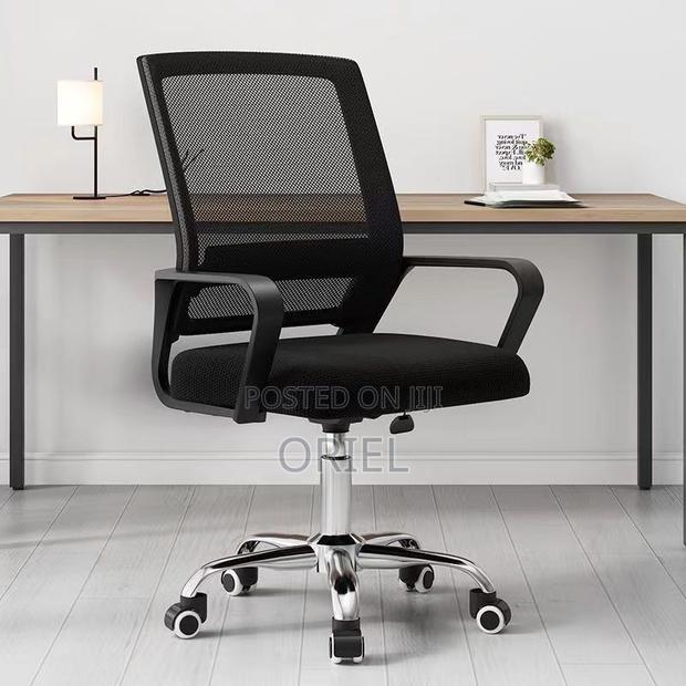 Office Chair : Office Mid-Back Ergonomic Chair - thumbnail 6
