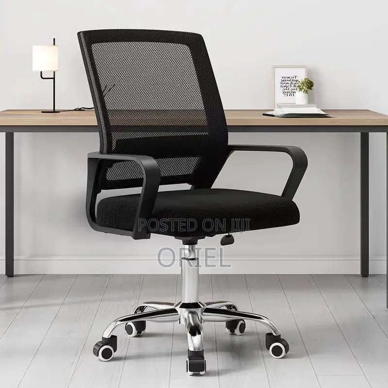 Office Chair : Office Mid-Back Ergonomic Chair